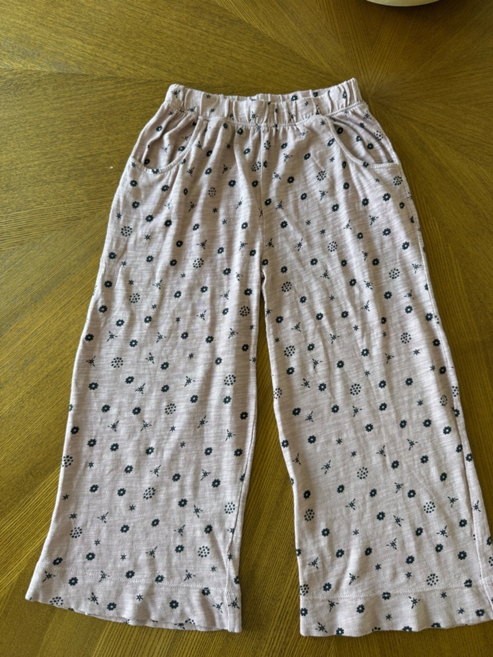 Misha & Puff Light Mauve Wide-Leg Pants